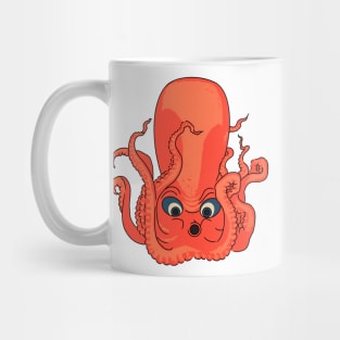 Japanese styled octopus Tako Mug